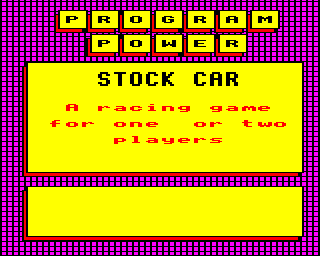 Stock car