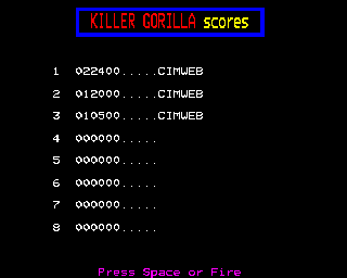Killer Gorilla Killer Gorilla